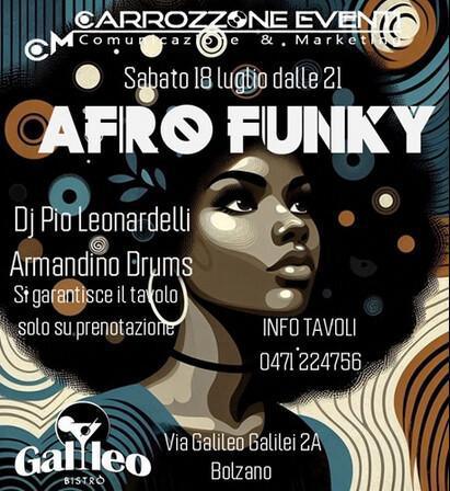 Galileo Bistrò | AFRO FUNKY