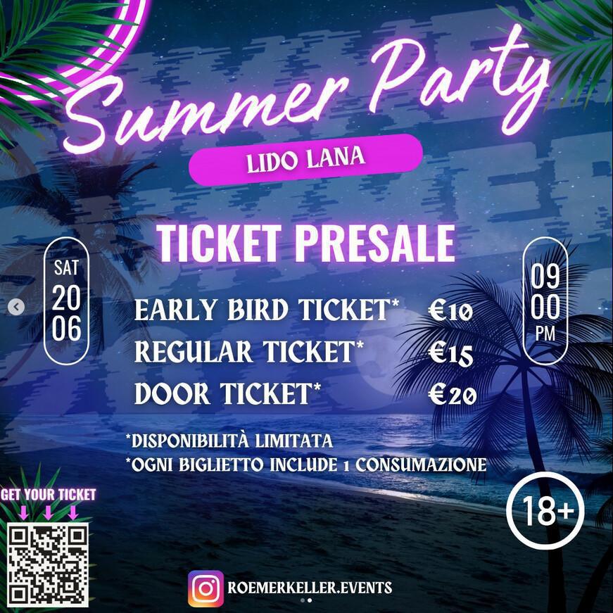 Lido Lana | 🌊 SUMMER PARTY🌴