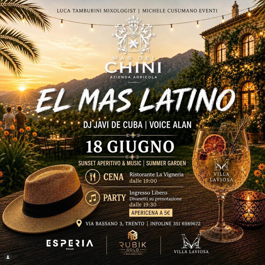 Mas dei Chini | EL MAS LATINO 🌅🍸 Mas dei Chini | EL MAS LATINO 🌅🍸