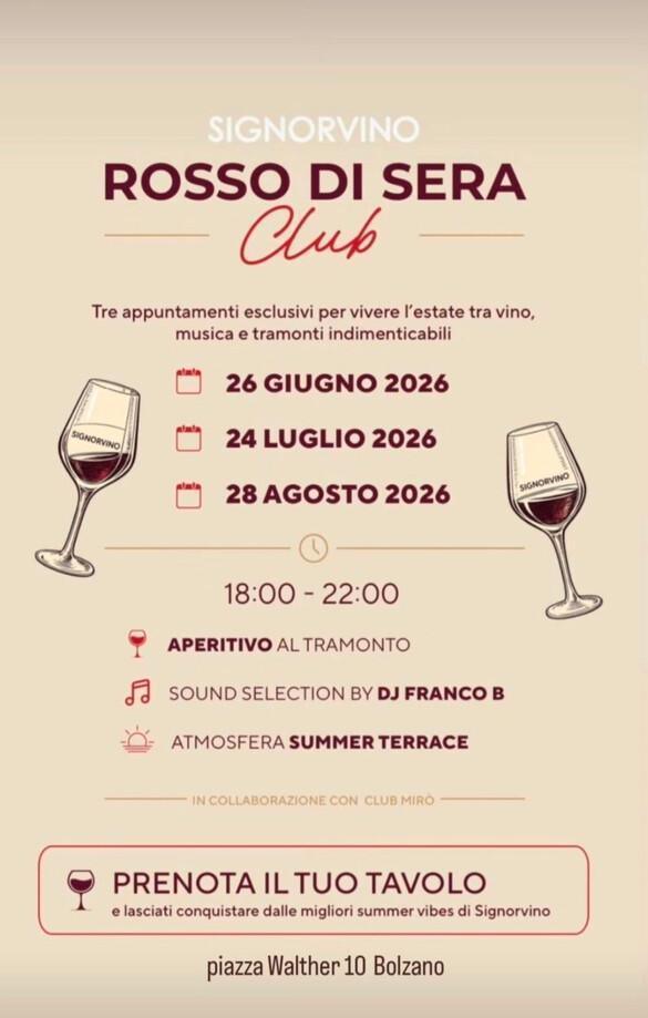 Signorvino | Rosso di Sera Club