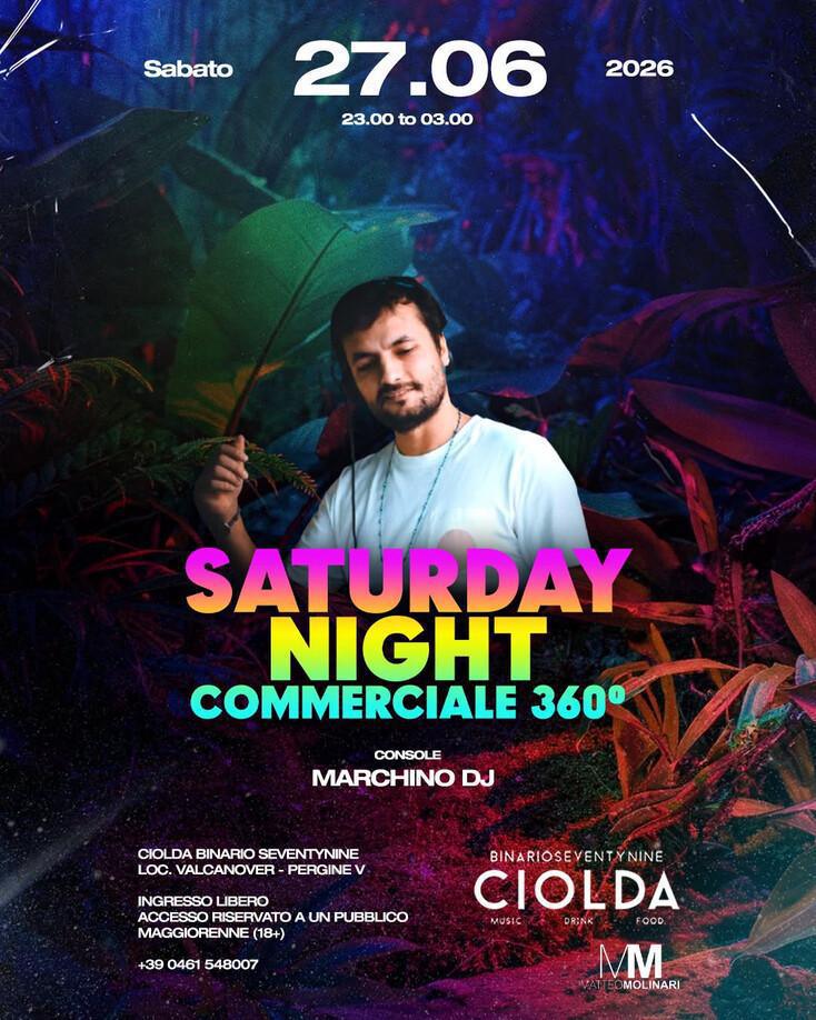 Binario Seventynine Ciolda | Saturday Night