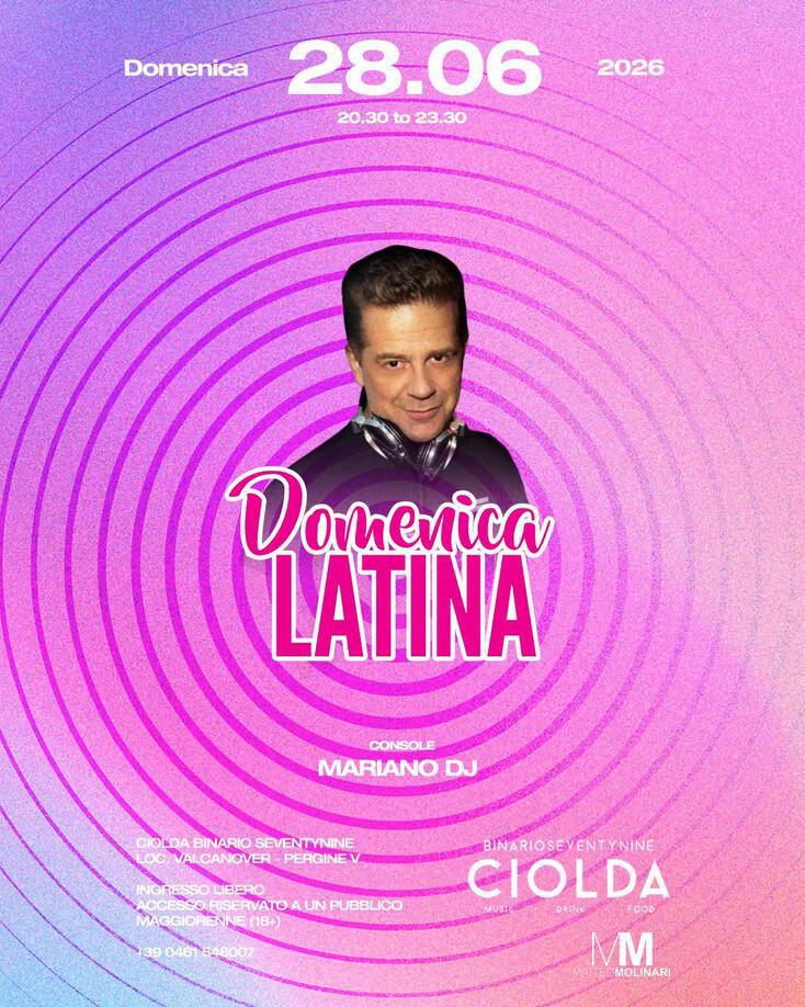 Binario Seventynine Ciolda | Domenica Latina