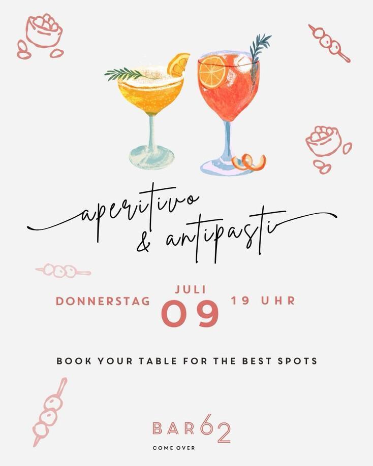 BAR 62 | Aperitivo & antipasti 🍊