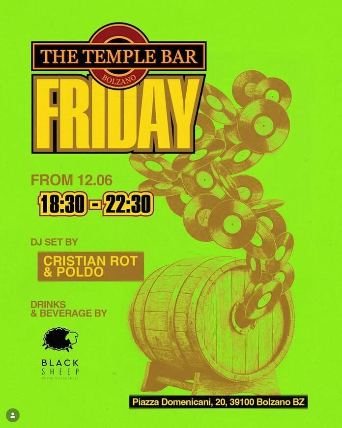 The Temple Bar | Every Fu**ing Friday 🎶🍻🍸