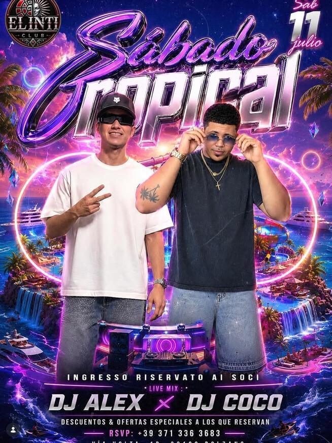EL INTI CLUB | SÁBADO TROPICAL 🌴 EL INTI CLUB | SÁBADO TROPICAL 🌴
