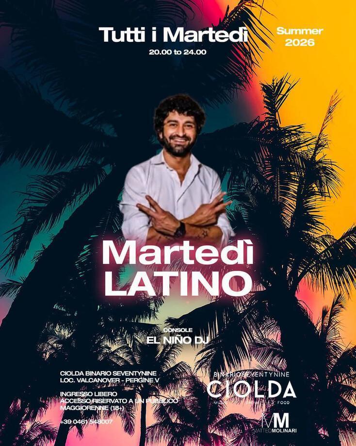 Binario Seventynine Ciolda | Martedì LATINO