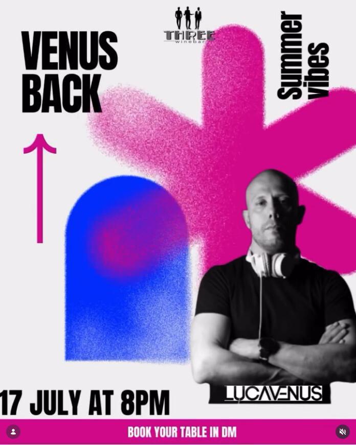 Three Winebar | Venus BACK