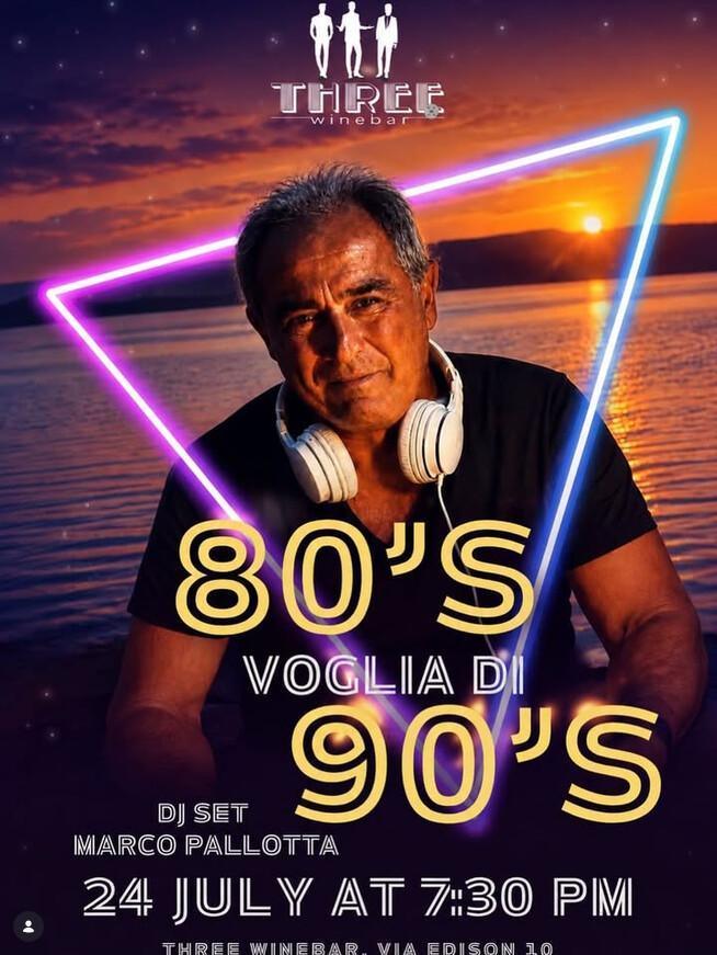 Three Winebar | VOGLIA DI 80's & 90's