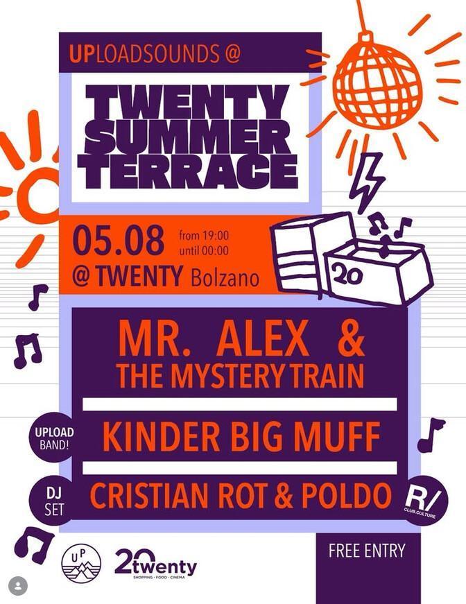 Twenty | Summer Terrace - MR. ALEX & THE MISTERY TRAIN Twenty | Summer Terrace - MR. ALEX & THE MISTERY TRAIN