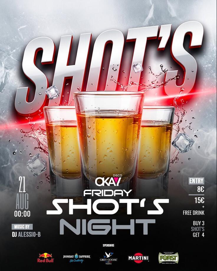 Disco Okay | 🥃 SHOT’S NIGHT