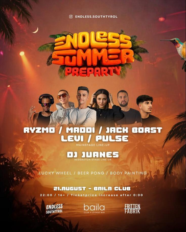 Baila Club | ENDLESS SUMMER PREPARTY