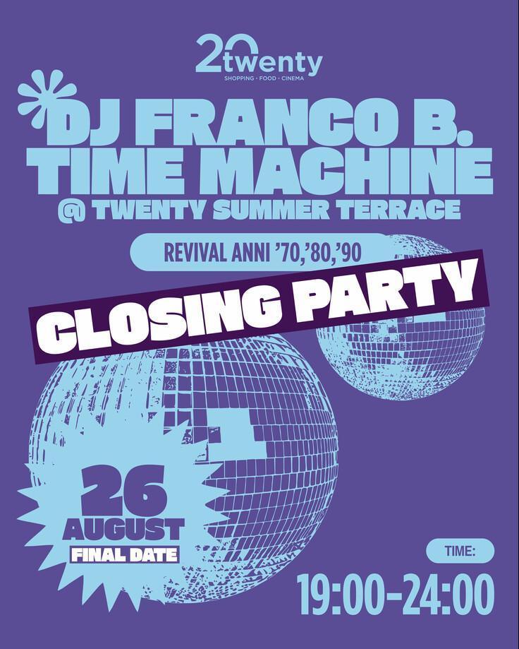 Twenty | Summer Terrace - CLOSING PARTY 🕺✨