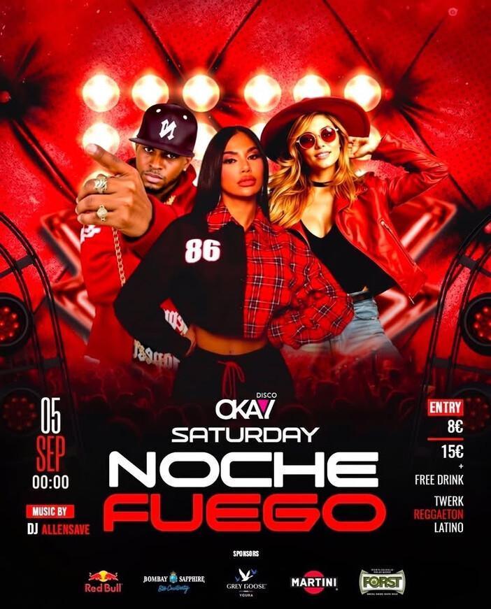 Disco Okay | 🔥 NOCHE DE FUEGO