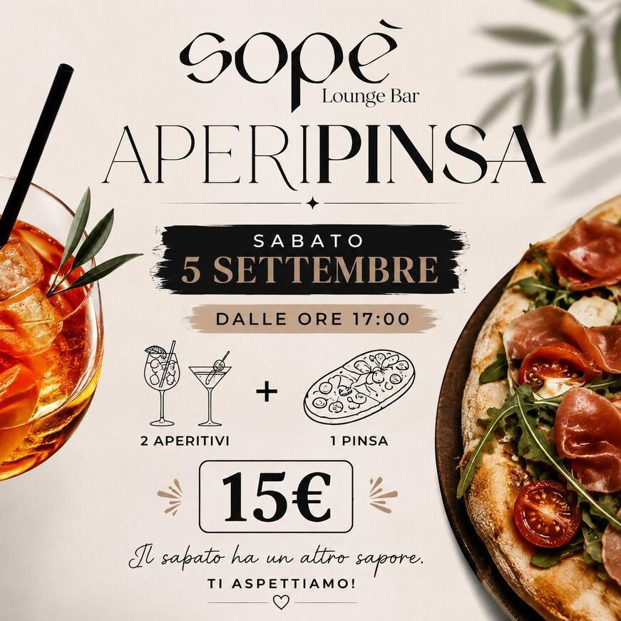 Sopè Lounge Bar | 🍹 APERIPINSA 🍕