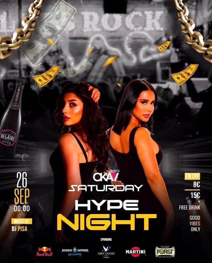 Disco Okay | 🔥 SATURDAY – HYPE NIGHT Disco Okay | 🔥 SATURDAY – HYPE NIGHT