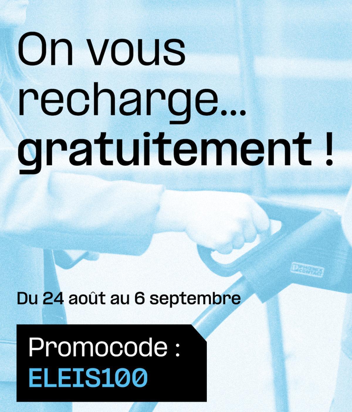 Recharge gratuite pour votre voiture électrique