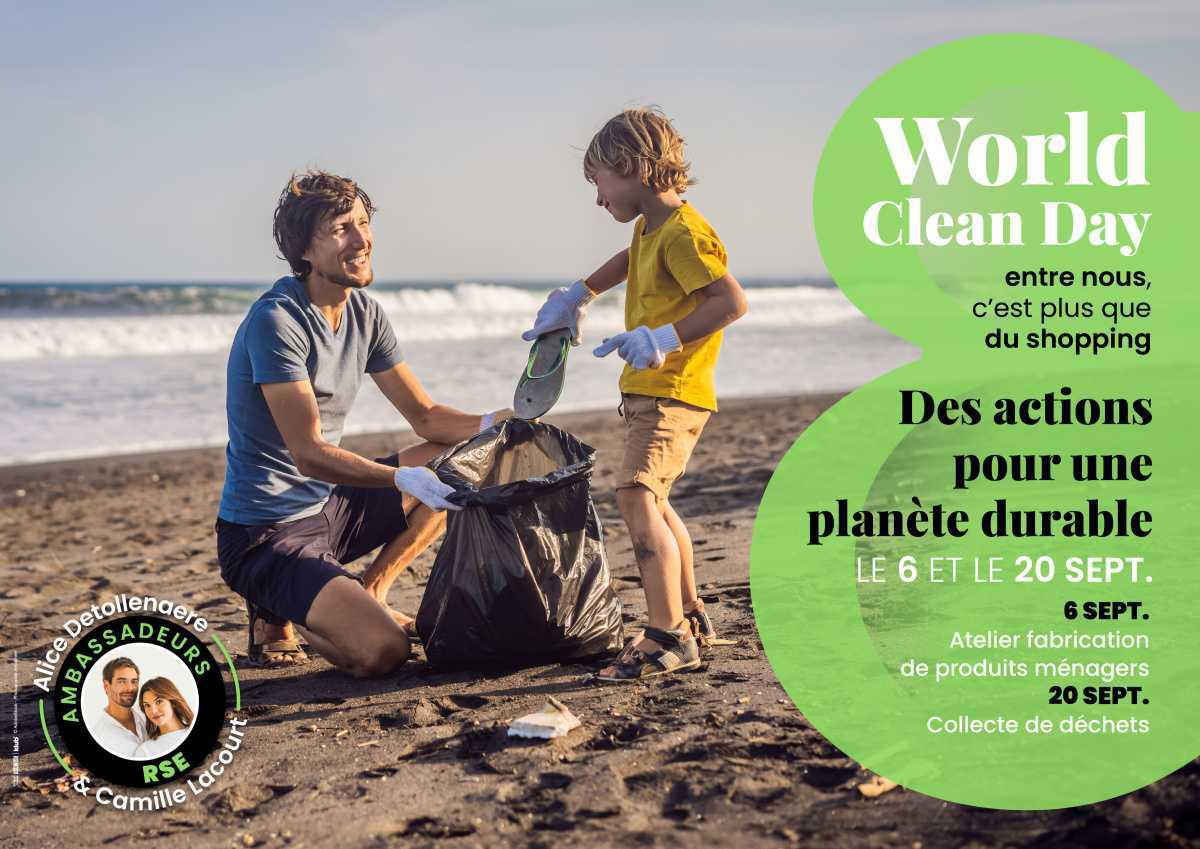 World Clean Day aux Eléis : agissons ensemble !