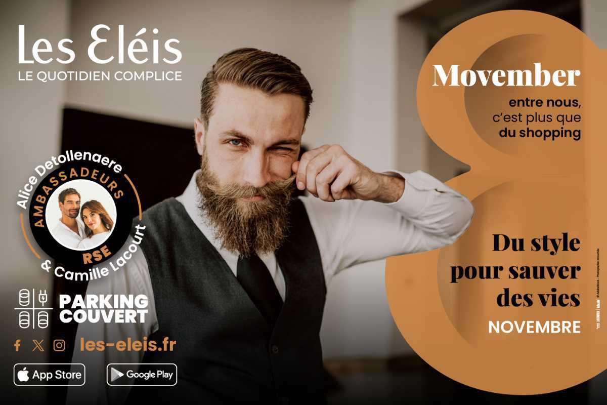 Movember ! Faites vous pousser la moustache 🥸 Movember ! Faites vous pousser la moustache 🥸