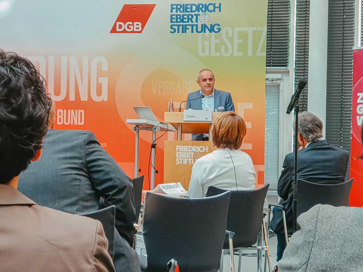 DGB-Vergabetagung: Countdown zum Bundestariftreuegesetz DGB-Vergabetagung: Countdown zum Bundestariftreuegesetz