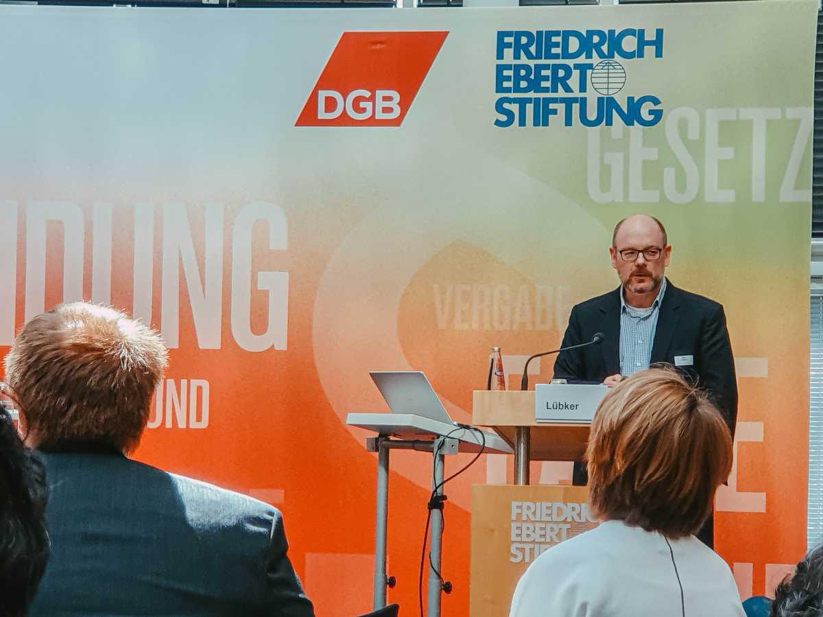 DGB-Vergabetagung: Countdown zum Bundestariftreuegesetz DGB-Vergabetagung: Countdown zum Bundestariftreuegesetz