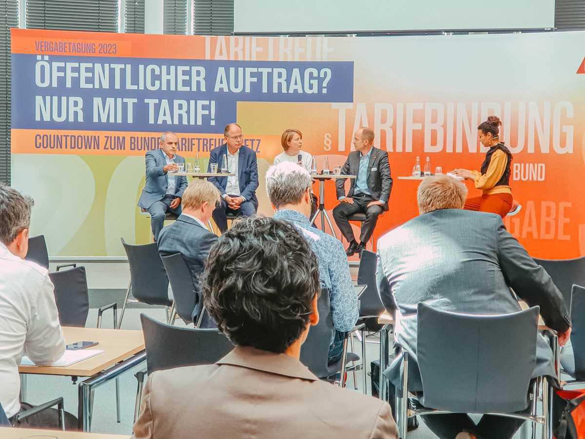 DGB-Vergabetagung: Countdown zum Bundestariftreuegesetz DGB-Vergabetagung: Countdown zum Bundestariftreuegesetz