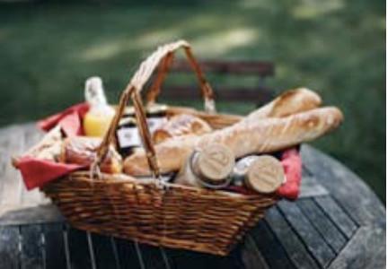 Panier Petit déjeuner : 10 €/personne