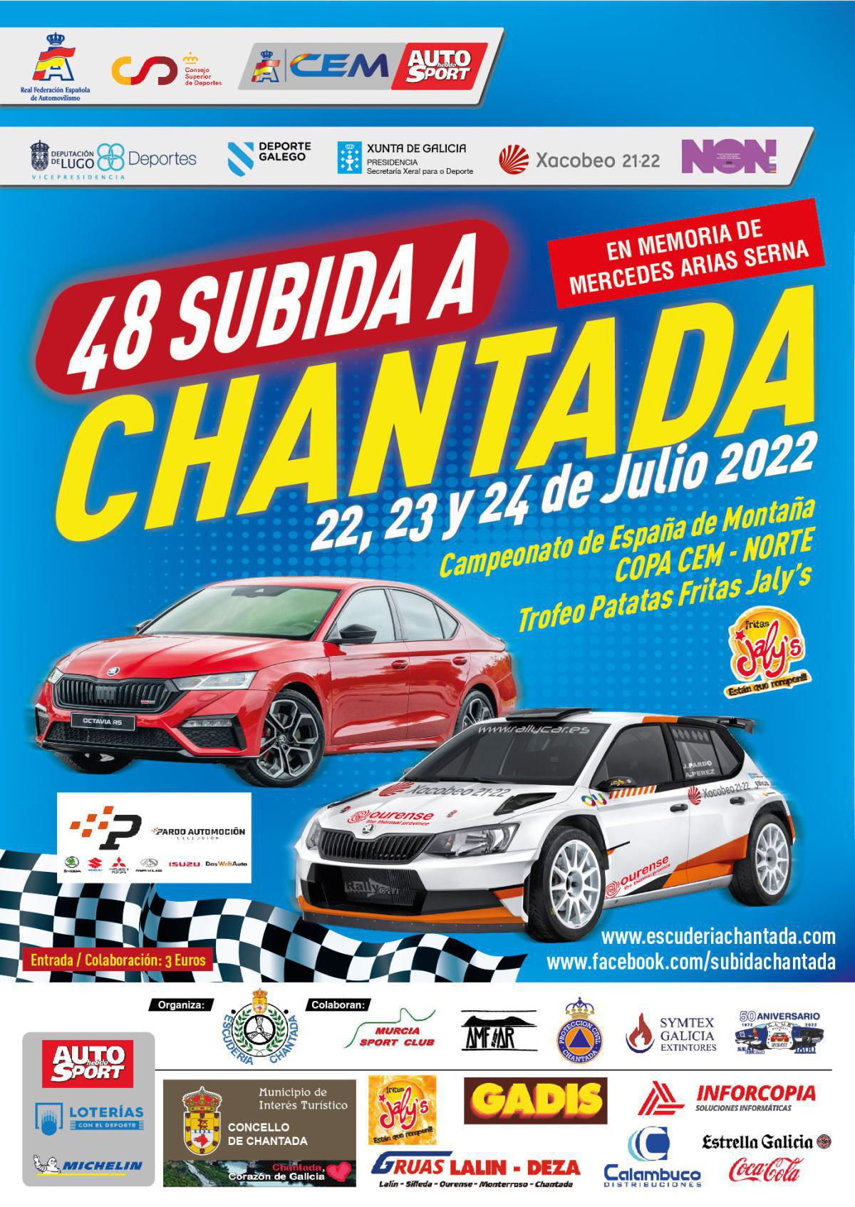 Previo Subida a Chantada Previo Subida a Chantada