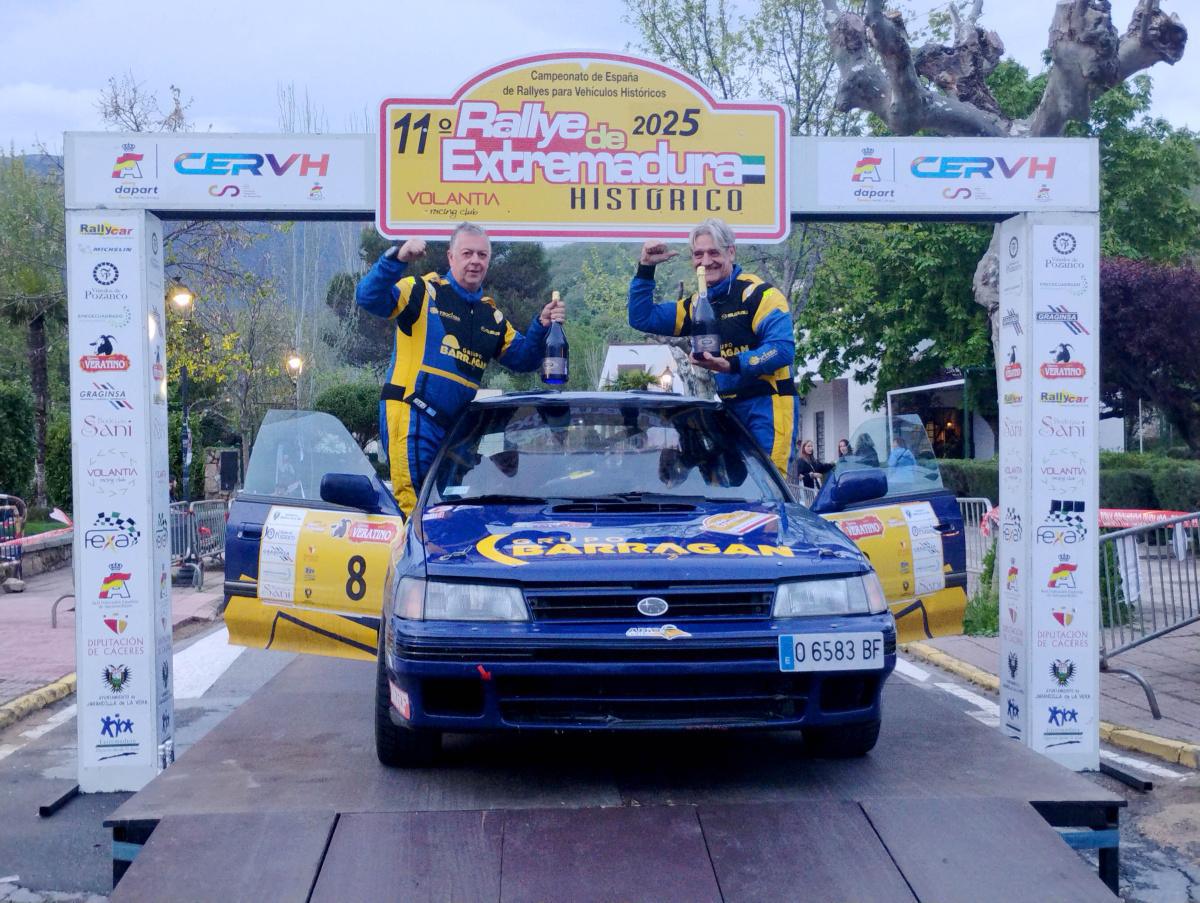 Rallye de Extremadura Histórico - 2ª prueba CERVH 2025
