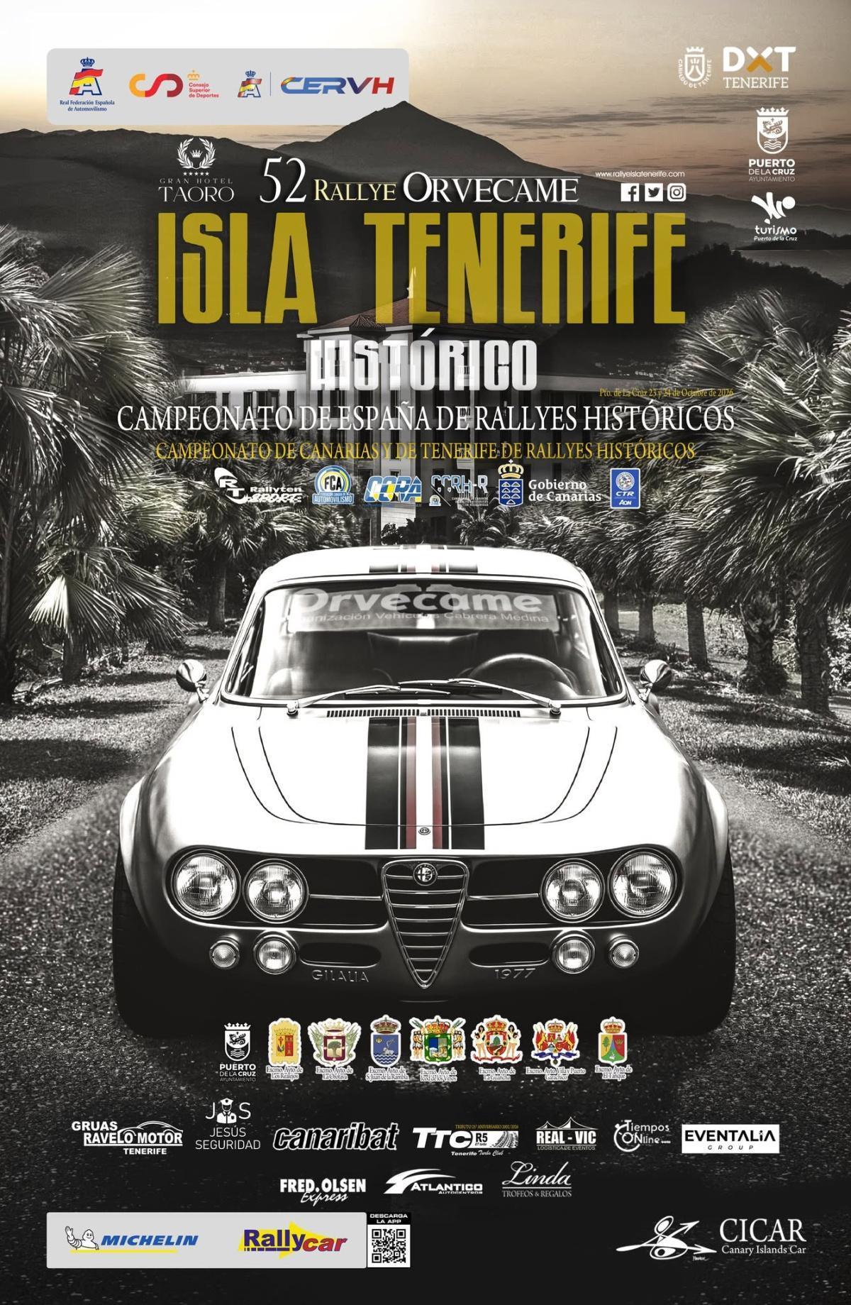 Previo Rallye Orvecame Isla Tenerife Histórico Previo Rallye Orvecame Isla Tenerife Histórico