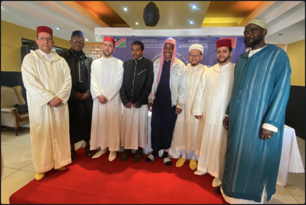 ناميبيا. فرع مؤسسة محمد السادس للعلماء الأفارقة ينظم الأطوار الإقصائية لمسابقة المؤسسة في حفظ القرآن الكريم وترتيله وتجويده في نسختها ا ناميبيا. فرع مؤسسة محمد السادس للعلماء الأفارقة ينظم الأطوار الإقصائية لمسابقة المؤسسة في حفظ القرآن الكريم وترتيله وتجويده في نسختها ا