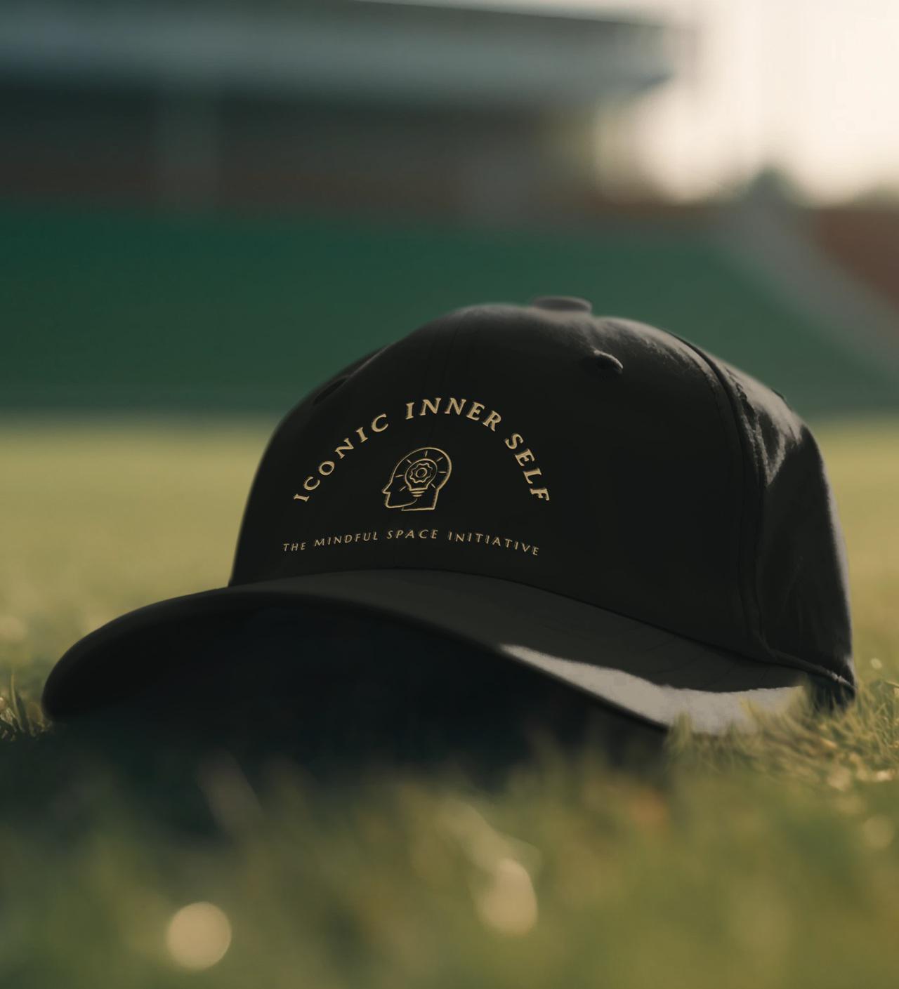 Iconic Baseball Cap: Black