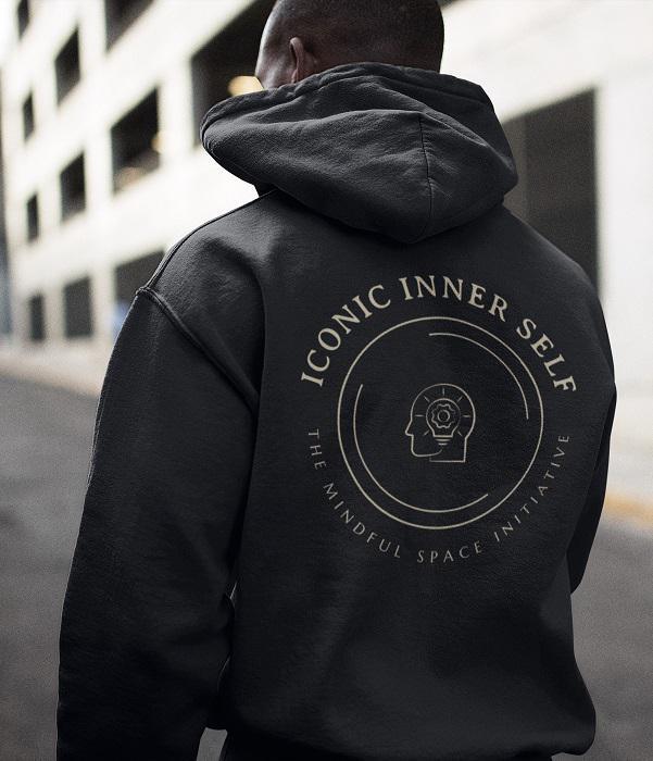 Iconic Hoodie: Black