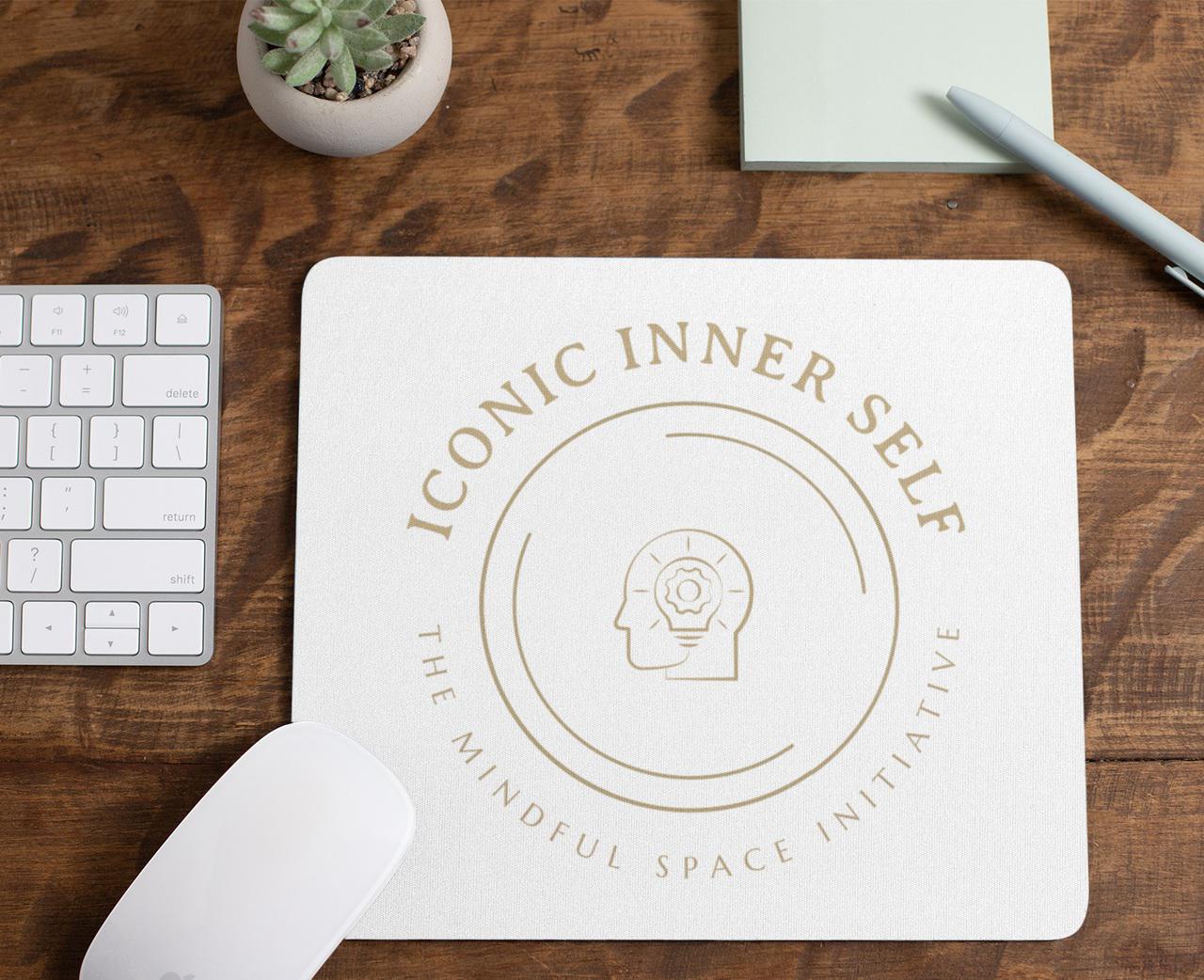 Iconic Mouse Mat: White #2
