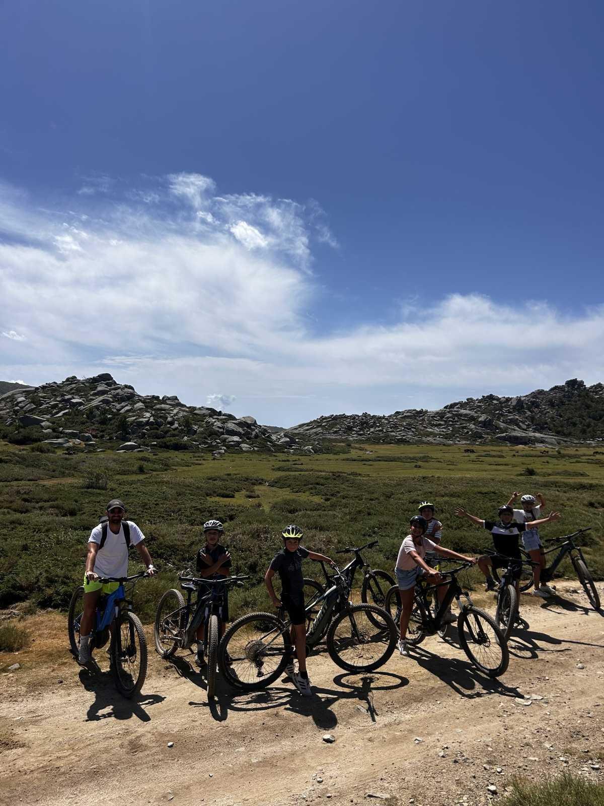 Excursion en VTT électrique sur le plateau du Cuscionu