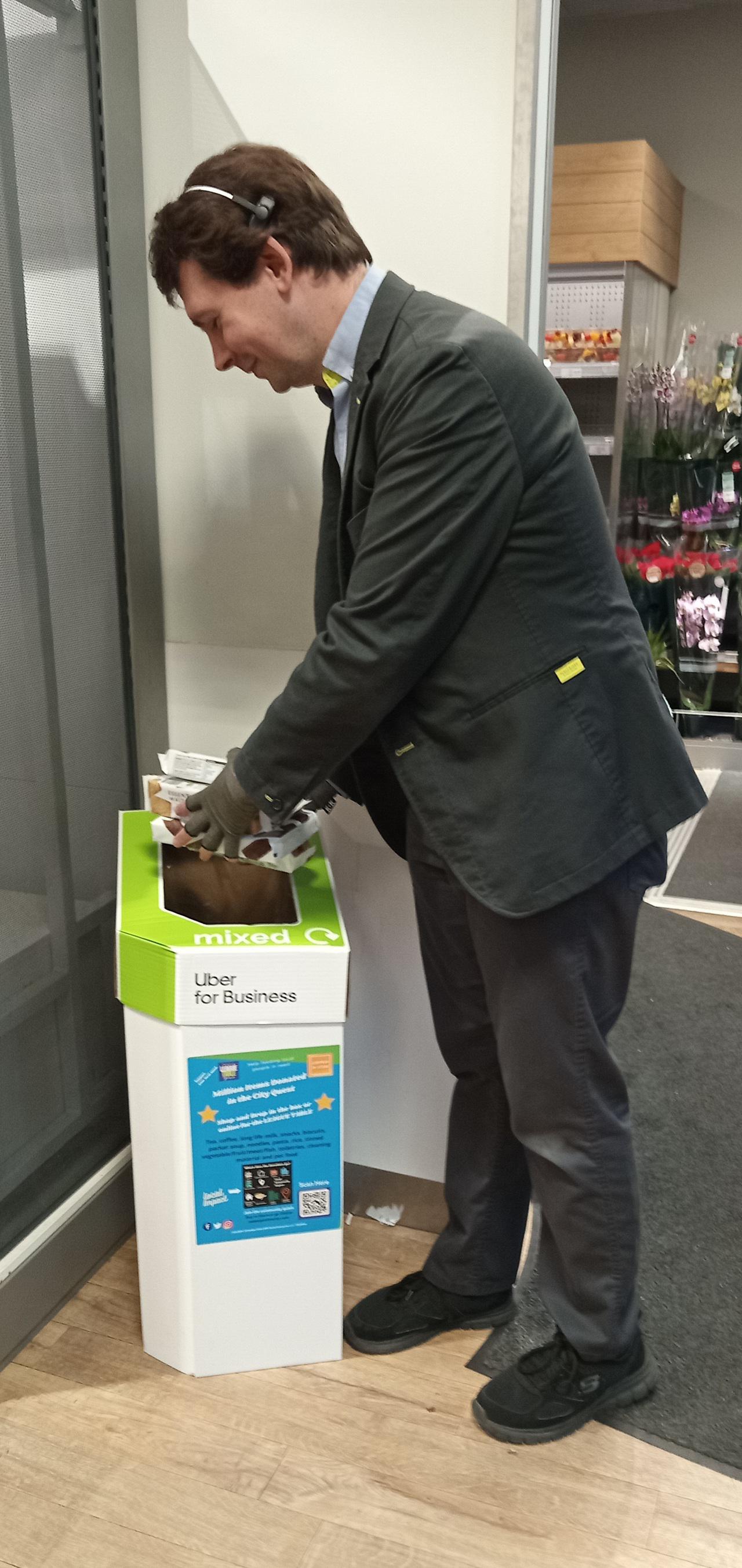 Waitrose - Monument - CSR Connected - Joined the Million Items Donated in the City quest