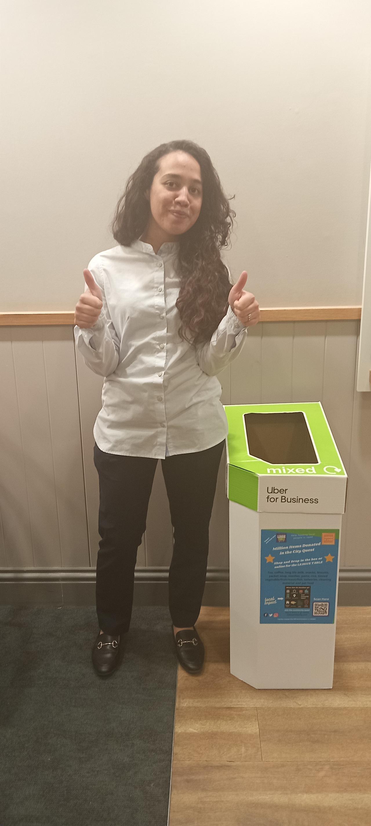 Nationwide Building Society - Wandsworth CSR Connected - Joined the Million Items Donated in the City quest