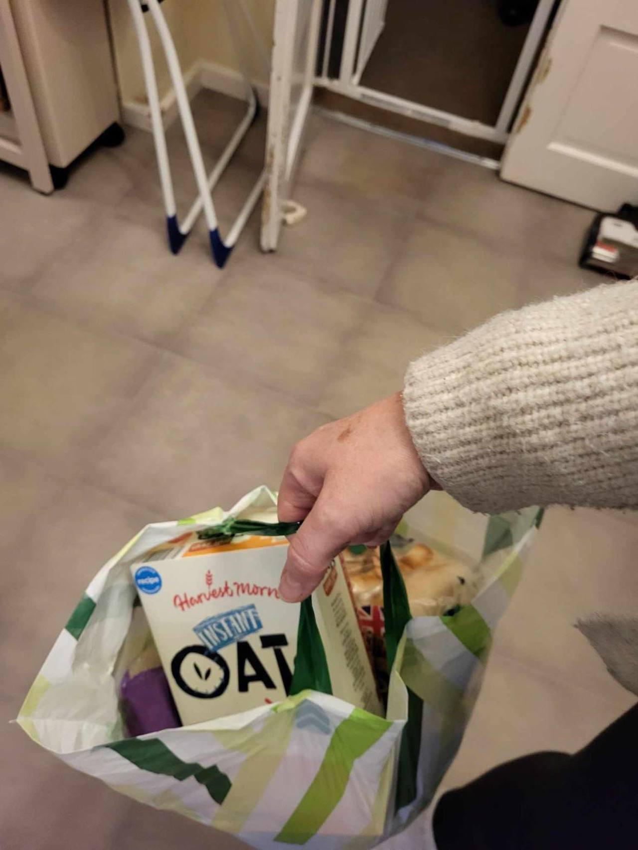 Service users receive a free Looprun response bag of food