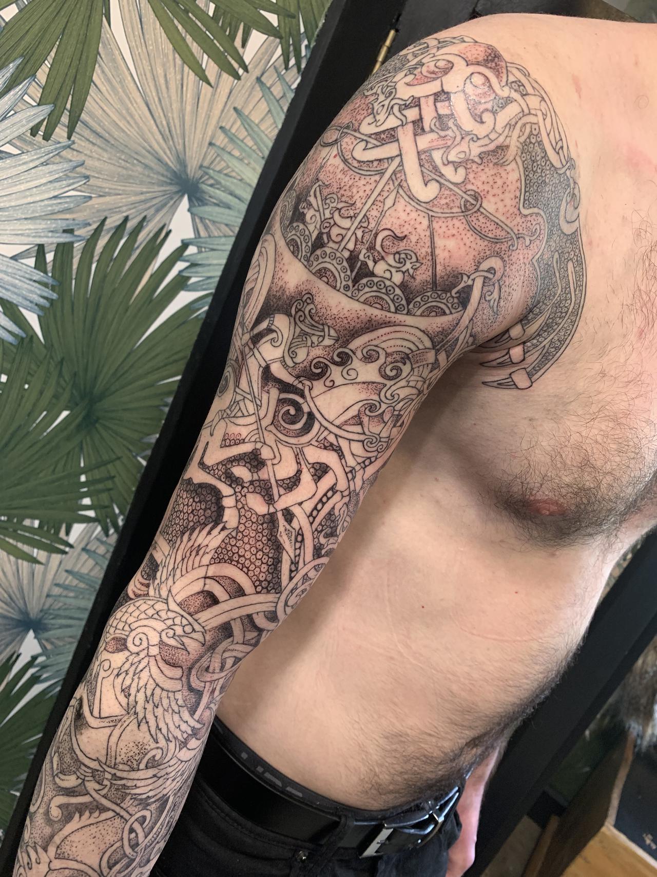 Cover - tatouage viking