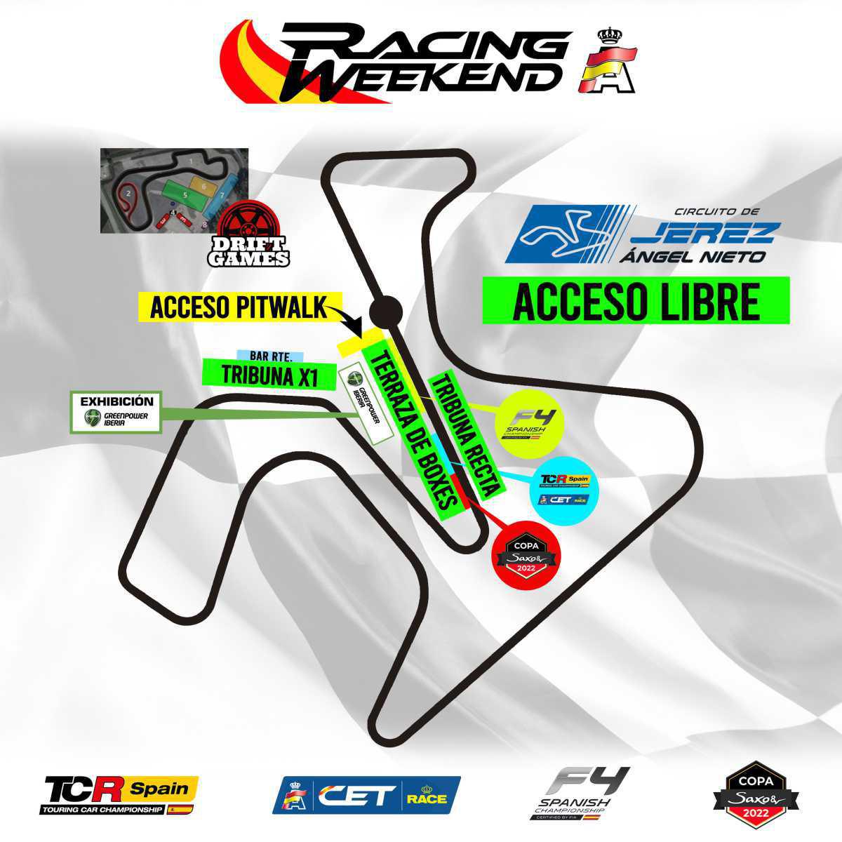 ¡Tiempo de pasarlo en grande con el Racing Weekend de Jerez! ¡Tiempo de pasarlo en grande con el Racing Weekend de Jerez!