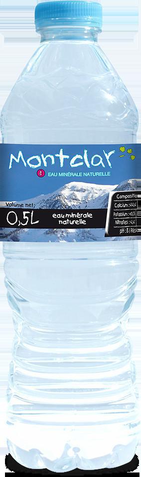 Eau minérale montclar