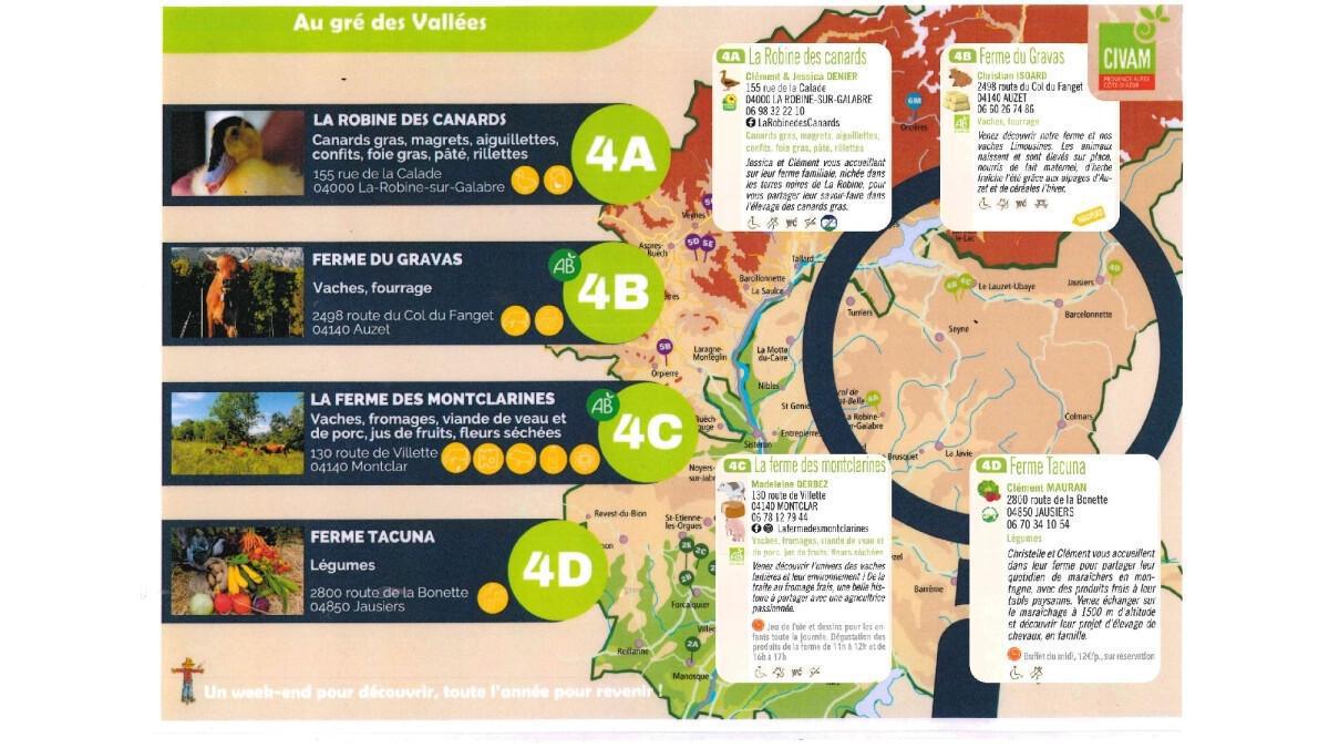 De Ferme en Ferme, Au Gré des Vallées