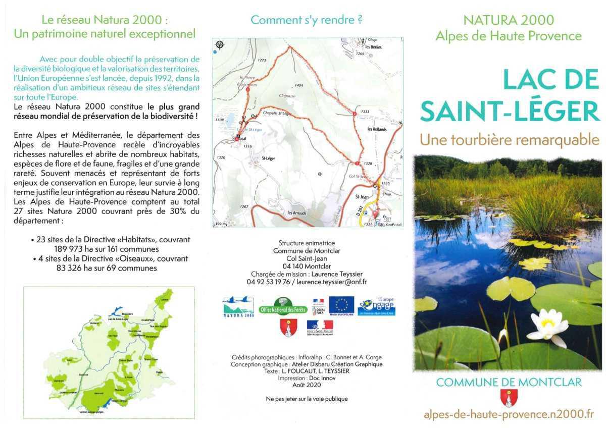 Sentier du lac de Saint-Léger