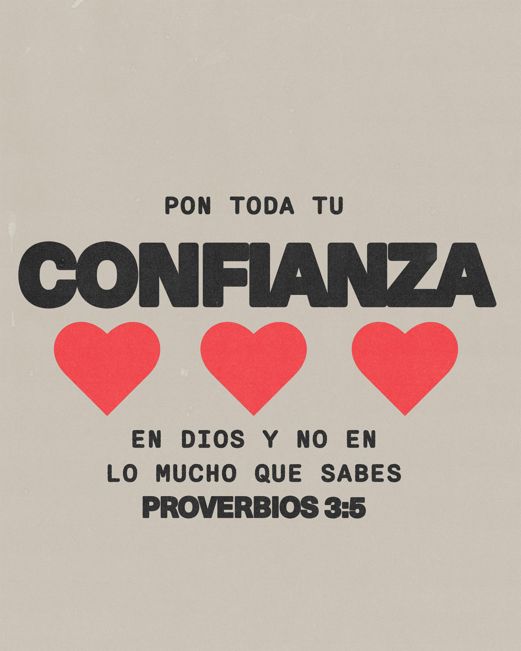 Proverbios 3: 5