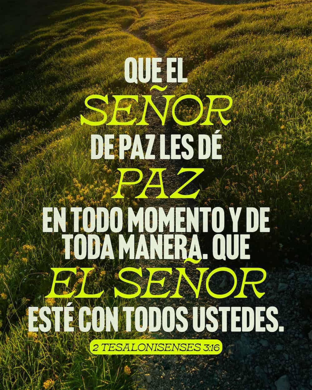 2 Tesalonisenses 3:16