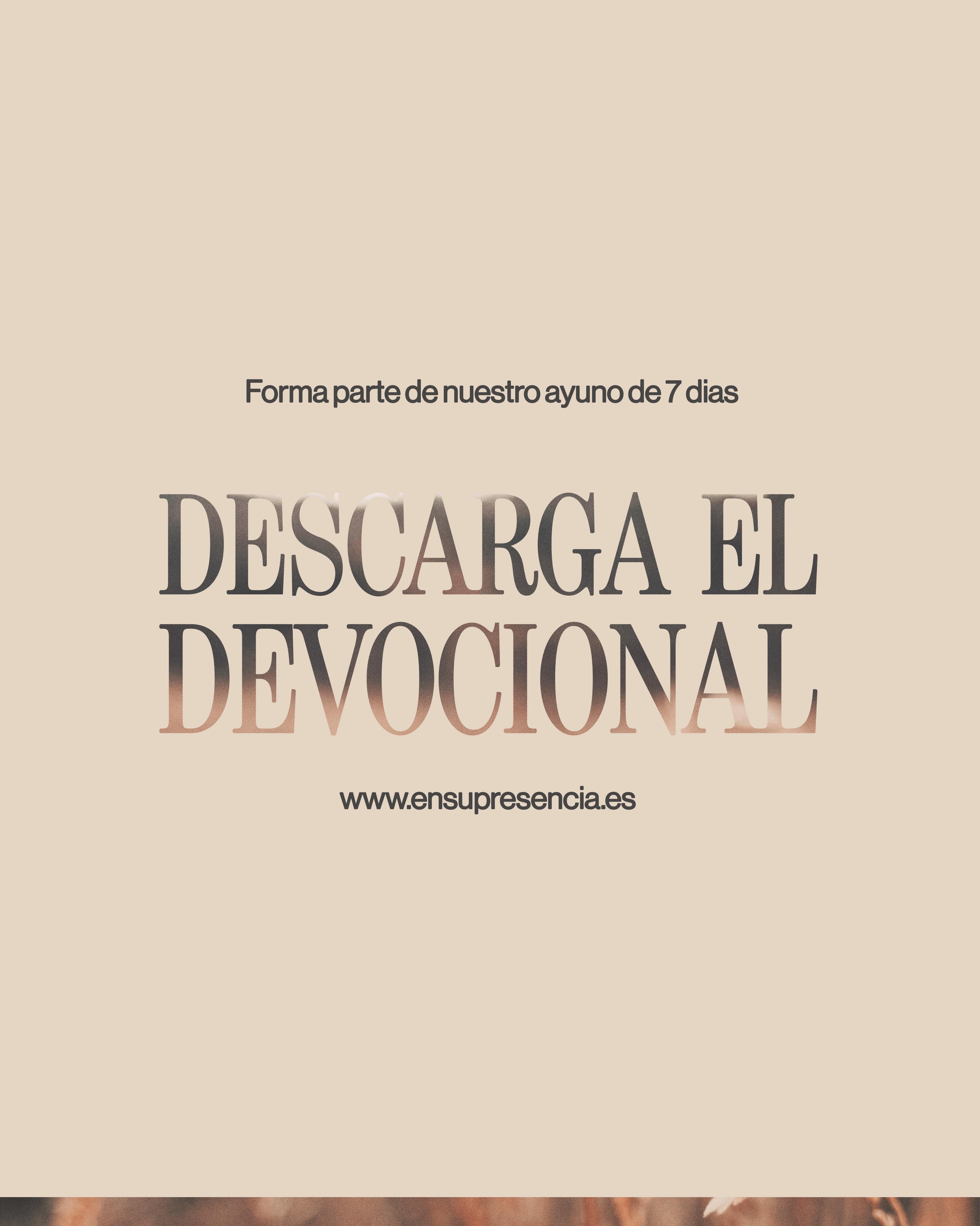 Desacarga el devocional