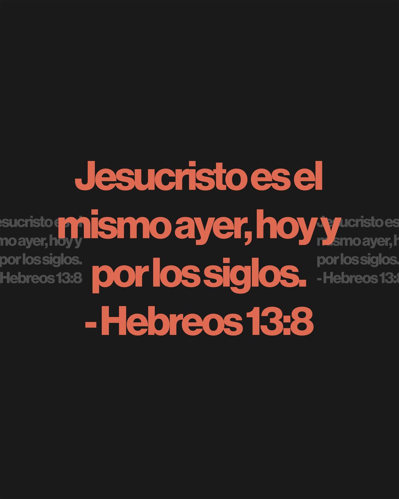 Hebreos 13:8