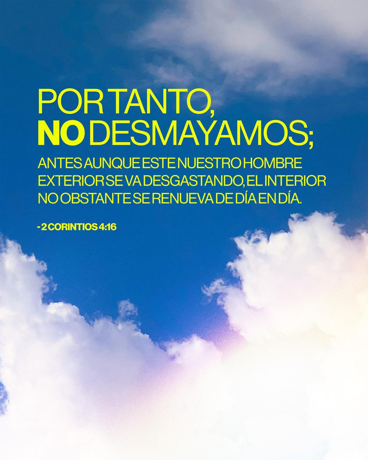 2 Corintios 4: 16