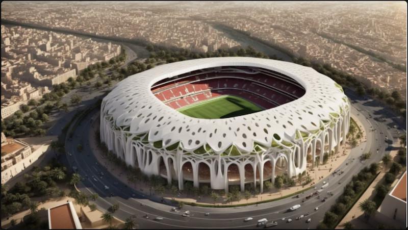 Le Maroc dévoile son projet ambitieux : le Grand Stade de Casablanca, futur joyau architectural pour la Coupe du monde 2030 Le Maroc dévoile son projet ambitieux : le Grand Stade de Casablanca, futur joyau architectural pour la Coupe du monde 2030