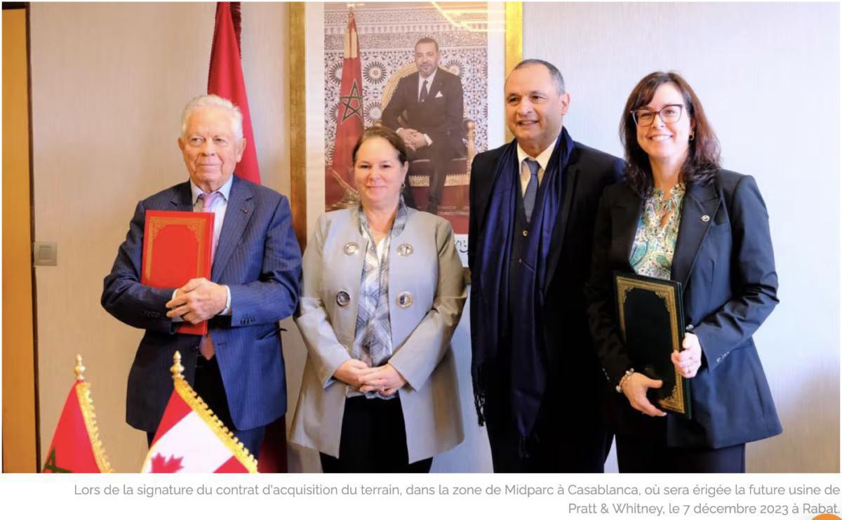 Casablanca, futur pôle de production de composants de moteurs d'avion pour Pratt & Whitney Casablanca, futur pôle de production de composants de moteurs d'avion pour Pratt & Whitney