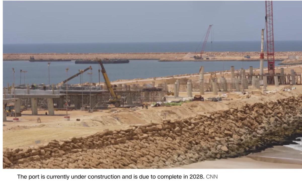 CNN. Le port de Dakhla, futur hub commercial entre l'Afrique, l'Europe et l'Amérique